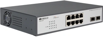Коммутатор Origo OS2210FP/120W OS2210FP/120W/A1A (L2) 8x1Гбит/с 2SFP 8PoE+ 120W неуправляемый от магазина РЭССИ