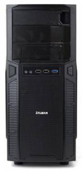 Корпус Zalman ZM-Z1 черный без БП ATX 2xUSB2.0 1xUSB3.0 audio bott PSU от магазина РЭССИ