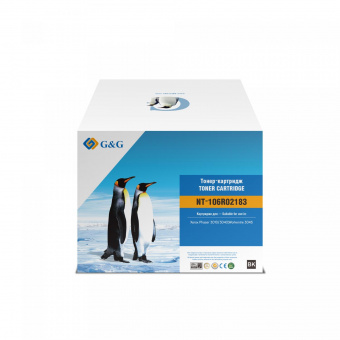 Картридж лазерный G&G NT-106R02183 черный (2300стр.) для Xerox Phaser 3010/3040;Workentre 3045 от магазина РЭССИ