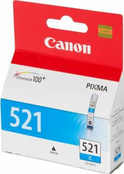 Картридж струйный Canon CLI-521C 2934B004 голубой для Canon iP3600/4600/MP540/620/630/980 от магазина РЭССИ