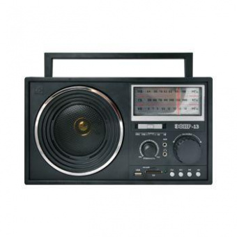 Радиоприемник портативный Сигнал Patriot Эфир-13 черный USB SD/microSD от магазина РЭССИ