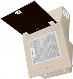 Вытяжка каминная Weissgauff Nekkar OW бежевый управление: кнопочное (1 мотор) от магазина РЭССИ