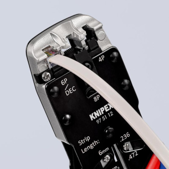 Ручной обжимник KNIPEX KN-975112 от магазина РЭССИ