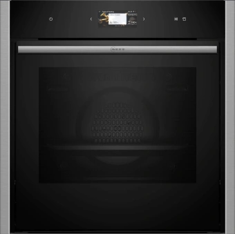 Духовой шкаф Электрический Neff B64FS31N0 черный/нержавеющая сталь от магазина РЭССИ
