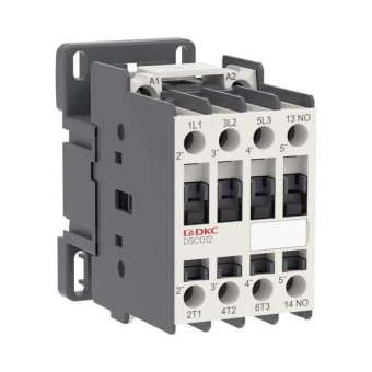 Магнитный контактор YON DSC012 12A 5,5кВт AC3 3P кат.220В AC 1НО от магазина РЭССИ