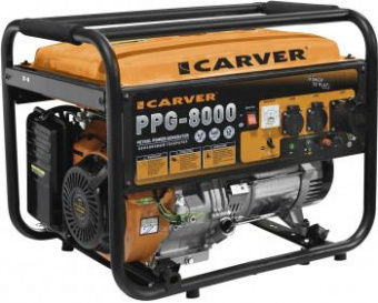 Генератор Carver PPG- 8000 6.5кВт от магазина РЭССИ