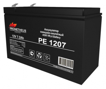 Батарея для ИБП Prometheus Energy PE 1207 12В 7.2Ач от магазина РЭССИ