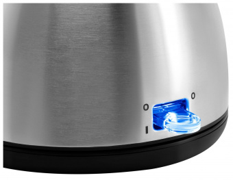 Чайник электрический Hyundai HYK-S3602 1.7л. 2000Вт серебристый/черный (корпус: нержавеющая сталь) от магазина РЭССИ