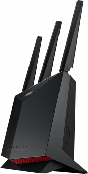 Роутер беспроводной Asus RT-AX86U AX5700 10/100/1000BASE-TX/4G ready черный от магазина РЭССИ