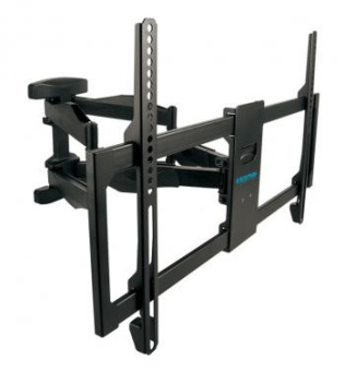 Кронштейн для телевизора Kromax ATLANTIS-35 new черный 22"-65" макс.50кг настенный поворотно-выдвижной и наклонный от магазина РЭССИ