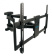 Кронштейн для телевизора Kromax ATLANTIS-35 new черный 22"-65" макс.50кг настенный поворотно-выдвижной и наклонный от магазина РЭССИ