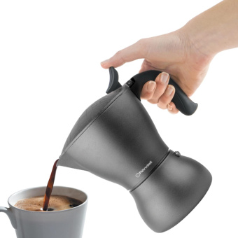 Гейзерная кофеварка 9 чашек Escurion Grey Induction Rondell RDA-1274 от магазина РЭССИ