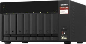 Сетевое хранилище NAS Qnap TS-873A-8G 8-bay настольный Ryzen V1500B от магазина РЭССИ