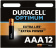 Батарея Duracell Alkaline LR03 Optimum AAA (12шт) блистер от магазина РЭССИ
