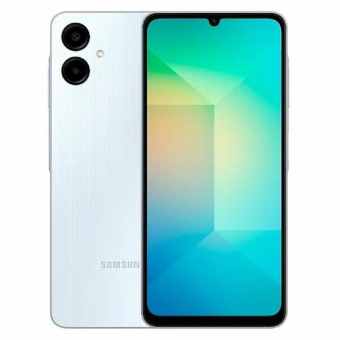 Смартфон Samsung SM-A065F Galaxy A06 128Gb 6Gb голубой моноблок 3G 4G 2Sim 6.7" 720x1600 Android 14 50Mpix 802.11 a/b/g/n/ac GPS GSM900/1800 GSM1900 microSD max1024Gb от магазина РЭССИ
