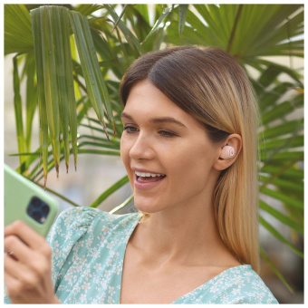 Гарнитура вкладыши Edifier TWS1 Pro розовый беспроводные bluetooth в ушной раковине от магазина РЭССИ