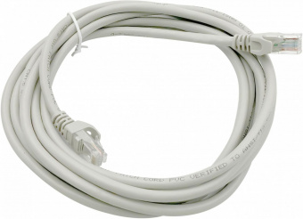 Патч-корд Buro UTP 4 пары cat6 CCA molded 3м серый RJ-45 (m)-RJ-45 (m) от магазина РЭССИ