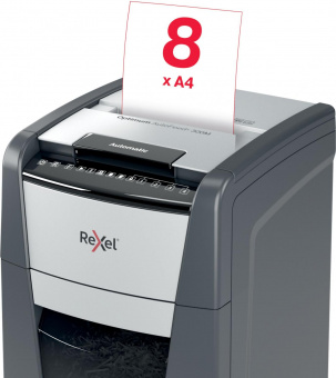 Шредер Rexel Optimum AutoFeed 300M черный с автоподачей (секр.P-5) фрагменты 300лист. 60лтр. скрепки скобы пл.карты от магазина РЭССИ