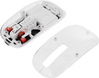 Мышь Defender Ixes MM-999 прозрачный оптическая 2400dpi silent беспров. BT/Radio USB 4but (52999) от магазина РЭССИ
