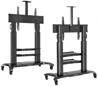 Подставка для телевизора Onkron TS2811 черный 60"-100" макс.147.8кг напольный мобильный от магазина РЭССИ