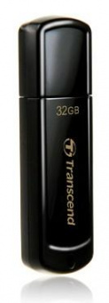 Флеш Диск Transcend 32Gb Jetflash 350 TS32GJF350 USB2.0 черный от магазина РЭССИ