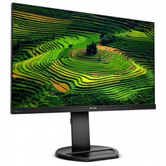 Монитор Philips 23.8" 241B8QJEB (00/01) черный IPS LED 5ms 16:9 DVI HDMI M/M матовая HAS Piv 1000:1 250cd 178гр/178гр 1920x1080 VGA DP FHD USB 4.97кг от магазина РЭССИ