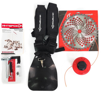 Триммер бензиновый Интерскол КБ-44/52РВ 1600Вт 2.2л.с. неразбор.штан. реж.эл.:леска/нож от магазина РЭССИ