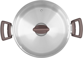 Набор посуды 6 предм: кастрюли с/кр 20 см 2,8 л, 24 см 4,8 л и ковш с/кр 16 см 1,4 л Fest Rondell RD от магазина РЭССИ