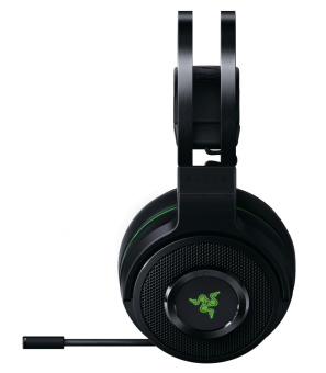 Наушники с микрофоном Razer Thresher черный/зеленый мониторные Radio оголовье (RZ04-02240100-R3M1) от магазина РЭССИ