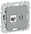 FLITE Розетка 2-местная RJ45/TV категория 5Е UTP РКТВ5е-2-0-ФлС серый IEK от магазина РЭССИ