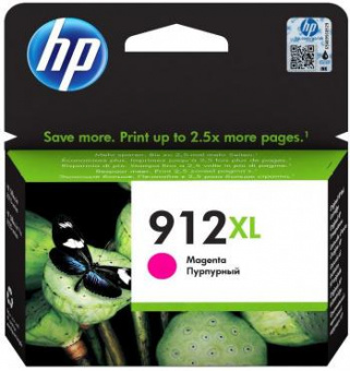 Картридж струйный HP 912XL 3YL82AE пурпурный (825стр.) для HP OfficeJet 801x/802x от магазина РЭССИ