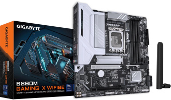 Материнская плата Gigabyte B860M GAMING X WIFI6E Soc-1851 Intel B860 4xDDR5 mATX AC`97 8ch(7.1) 2.5Gg RAID+HDMI+DP от магазина РЭССИ
