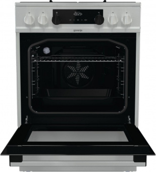 Плита Комбинированная Gorenje KS635X нержавеющая сталь/черный (без крышки) реш.сталь от магазина РЭССИ