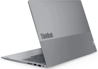 Ноутбук Lenovo Thinkbook 16 G6 IRL Core i7 13700H 8Gb SSD512Gb Intel Iris Xe graphics 16" IPS WUXGA (1920x1200) noOS grey WiFi BT Cam Bag (21KH005SAK) от магазина РЭССИ