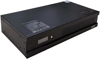 Источник бесперебойного питания Powercom Infinity INF-1100AP RM (3U) 770Вт 1100ВА черный от магазина РЭССИ