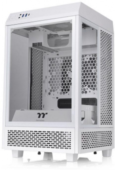 Корпус Thermaltake The Tower 100 белый без БП miniITX 1x120mm 3x140mm 2xUSB3.0 audio bott PSU от магазина РЭССИ