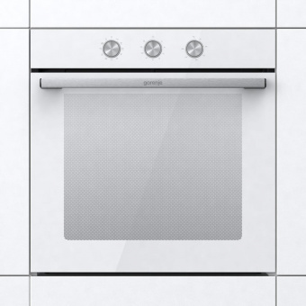Духовой шкаф Электрический Gorenje BO6725E02WG белый/нержавеющая сталь от магазина РЭССИ