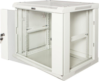 Шкаф коммутационный Lanmaster (TWT-CBWPG-15U-6X6-GY) настенный 15U 600x600мм пер.дв.стекл задн.дв.стал.лист 2 бок.пан. 60кг серый 500мм 33кг 768мм IP20 металл от магазина РЭССИ