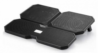 Подставка для ноутбука Deepcool MULTI CORE X6 (MULTICOREX6) 15.6"380x295x24мм 24дБ 2xUSB 4x 900г черный от магазина РЭССИ