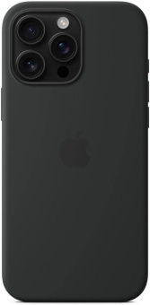 Чехол (клип-кейс) Apple для Apple iPhone 16 Pro Max Silicone Case with MagSafe черный (MYYT3ZM/A) от магазина РЭССИ