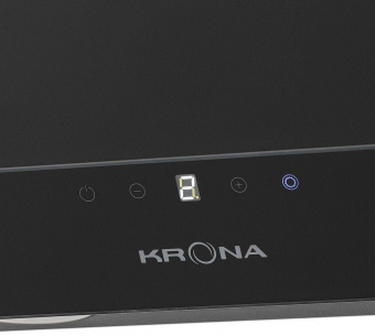 Вытяжка каминная Krona Venera 600 S черный управление: сенсорное (1 мотор) от магазина РЭССИ