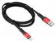 Кабель Digma LIGHT-1.2M-FLAT-BLK USB (m)-Lightning (m) 1.2м черный/красный плоский от магазина РЭССИ