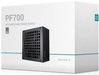 Блок питания Deepcool ATX 700W PF700 V2 80 PLUS WHITE (20+4pin) APFC 120mm fan 6xSATA RTL от магазина РЭССИ