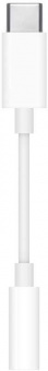 Переходник Apple MU7E2ZM/A Jack 3.5 (f)-USB Type-C (m) белый от магазина РЭССИ