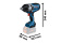 Картинка гайковерт Bosch GDS 18V-1050 аккум. патрон:квад.3/4" (кейс в комплекте) (06019J8522) от магазина РЭССИ гайковерт Bosch GDS 18V-1050 аккум. патрон:квад.3/4" (кейс в комплекте) (06019J8522) от магазина РЭССИ
