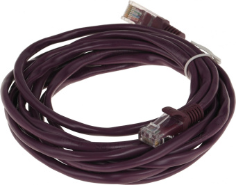 Патч-корд Premier PP12-3M/V 1000Гбит/с UTP 4 пары cat.5E CCA molded 3м фиолетовый RJ-45 (m)-RJ-45 (m) от магазина РЭССИ