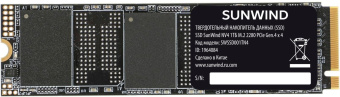 Накопитель SSD SunWind PCIe 4.0 x4 1TB SWSSD001TN4 NV4 M.2 2280 от магазина РЭССИ