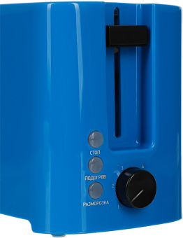 Тостер BBK TR81M 800Вт синий от магазина РЭССИ