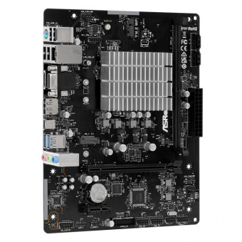 Материнская плата Asrock N100M 1xDDR4 mATX AC`97 6ch(5.1) GbLAN+VGA+HDMI+DP от магазина РЭССИ
