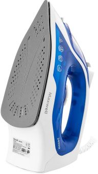 Утюг Maxwell MW-3007 2400Вт белый/синий от магазина РЭССИ